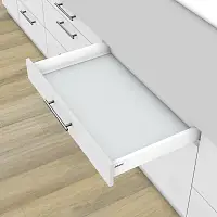 Выдвижной ящик BLUM TANDEMBOX antaro, L-550 мм, низкий M, белый — купить оптом и в розницу в интернет магазине GTV-Meridian.